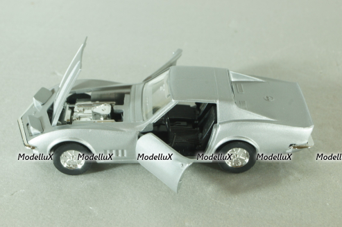 Chevrolet Corvette (C3) 1968 , silver, 1818, Marklin 1:43