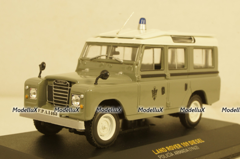 Land Rover 109 Diesel Policia Armada,  Altaya 1:43 