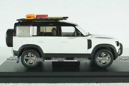 Land Rover Defender 110, 2020, White, ALM410807, Almost Real 1:43