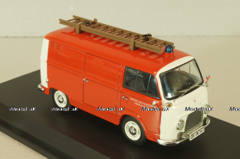 Ford Taunus Transit FK 1000 bus Feuerwehr Ober-Klingen 1965, 03199, Schuco 1:43
