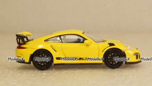 Porsche 911 GT3 RS 2013 yellow, 870063225, Minichamps 1:87