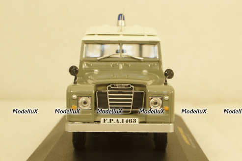 Land Rover 109 Diesel Policia Armada,  Altaya 1:43 