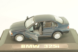 BMW 325i sedan (E36) 1991, dark blue, Yat ming 1:43