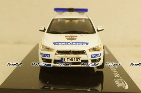 Mitsubishi Lancer X Police Hungary, 29310, Vitesse 1:43