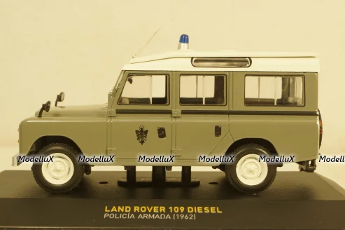 Land Rover 109 Diesel Policia Armada,  Altaya 1:43 