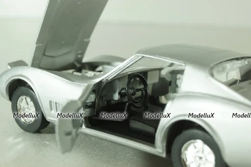 Chevrolet Corvette (C3) 1968 , silver, 1818, Marklin 1:43