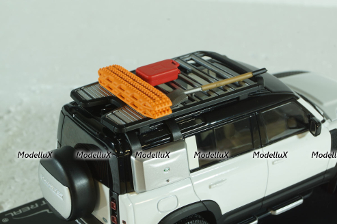 Land Rover Defender 110, 2020, White, ALM410807, Almost Real 1:43