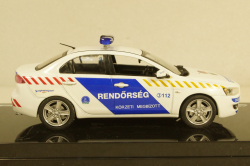 Mitsubishi Lancer X Police Hungary, 29310, Vitesse 1:43