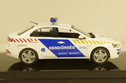Mitsubishi Lancer X Police Hungary, 29310, Vitesse 1:43