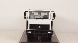 МАЗ-5337 бортовой, серый (поздний),  SSM1175, SSM 1:43