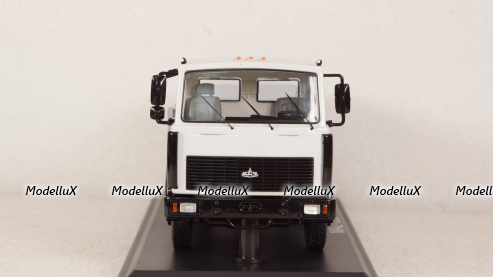 МАЗ-5337 бортовой, серый (поздний),  SSM1175, SSM 1:43