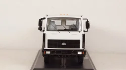 МАЗ-5337 бортовой, серый (поздний),  SSM1175, SSM 1:43