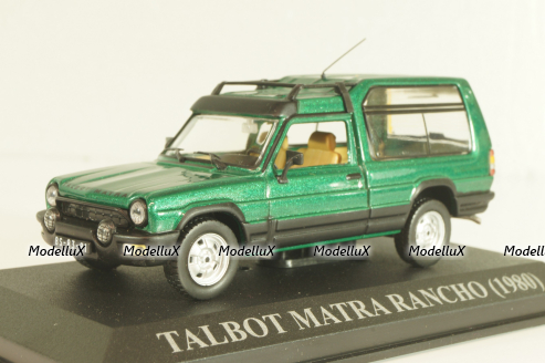 Talbot Matra Rancho 1980, green, Altaya 1:43