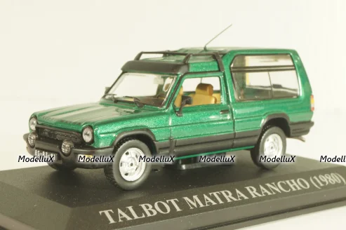Talbot Matra Rancho 1980, green, Altaya 1:43