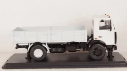 МАЗ-5337 бортовой, серый (поздний),  SSM1175, SSM 1:43