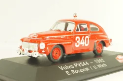 Volvo PV544 #340 rally Monte Carlo 1962, E.Rosqvist/U.Wirth, red, Rally Monte Carlo Legendary rally cars, Atlas 1:43