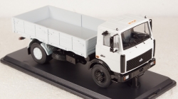 МАЗ-5337 бортовой, серый (поздний),  SSM1175, SSM 1:43