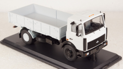 МАЗ-5337 бортовой, серый (поздний),  SSM1175, SSM 1:43
