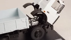 МАЗ-5337 бортовой, серый (поздний),  SSM1175, SSM 1:43