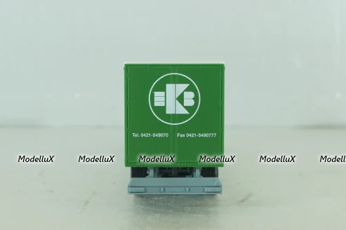 Mercedes Actros 1843 with semi trailer "Kieserling" green, 159456, Herpa 1:87