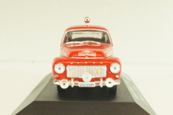 Volvo PV544 #340 rally Monte Carlo 1962, E.Rosqvist/U.Wirth, red, Rally Monte Carlo Legendary rally cars, Atlas 1:43
