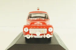 Volvo PV544 #340 rally Monte Carlo 1962, E.Rosqvist/U.Wirth, red, Rally Monte Carlo Legendary rally cars, Atlas 1:43
