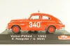 Volvo PV544 #340 rally Monte Carlo 1962, E.Rosqvist/U.Wirth, red, Rally Monte Carlo Legendary rally cars, Atlas 1:43