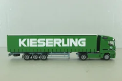 Mercedes Actros 1843 with semi trailer "Kieserling" green, 159456, Herpa 1:87