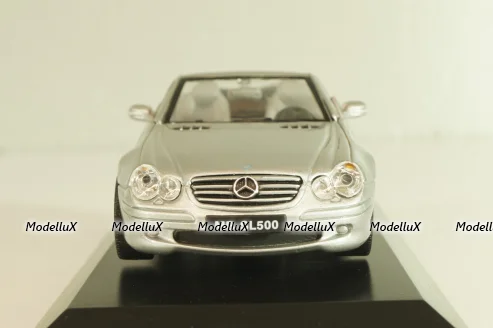 Mercedes-Benz SL 500 Cabriolet 2001 (R230), silver, 43005SW, Welly 1:43