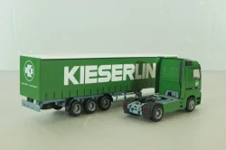 Mercedes Actros 1843 with semi trailer "Kieserling" green, 159456, Herpa 1:87