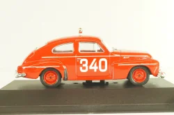 Volvo PV544 #340 rally Monte Carlo 1962, E.Rosqvist/U.Wirth, red, Rally Monte Carlo Legendary rally cars, Atlas 1:43