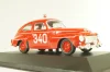 Volvo PV544 #340 rally Monte Carlo 1962, E.Rosqvist/U.Wirth, red, Rally Monte Carlo Legendary rally cars, Atlas 1:43