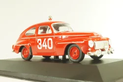 Volvo PV544 #340 rally Monte Carlo 1962, E.Rosqvist/U.Wirth, red, Rally Monte Carlo Legendary rally cars, Atlas 1:43