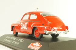Volvo PV544 #340 rally Monte Carlo 1962, E.Rosqvist/U.Wirth, red, Rally Monte Carlo Legendary rally cars, Atlas 1:43