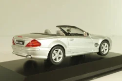 Mercedes-Benz SL 500 Cabriolet 2001 (R230), silver, 43005SW, Welly 1:43