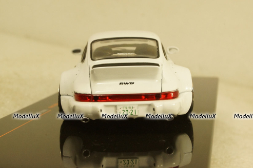 Porsche 911 (964) RWB Rauh-Welt white, MOC305, IXO 1:43