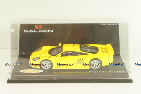 Saleen S7 2000, yellow, 34522, Vitesse 1:43