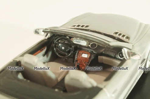 Mercedes-Benz SL 500 Cabriolet 2001 (R230), silver, 43005SW, Welly 1:43