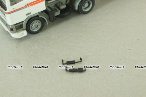 Daf 95 with semi trailer Holland, white, Herpa 1:87