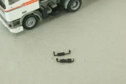 Daf 95 with semi trailer Holland, white, Herpa 1:87