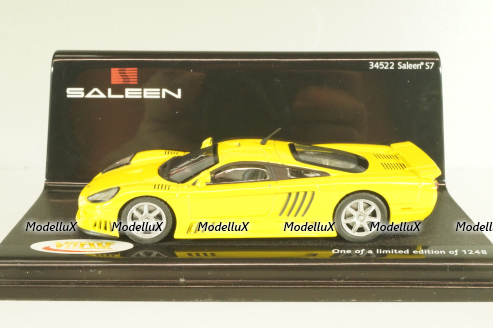 Saleen S7 2000, yellow, 34522, Vitesse 1:43