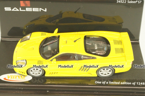 Saleen S7 2000, yellow, 34522, Vitesse 1:43