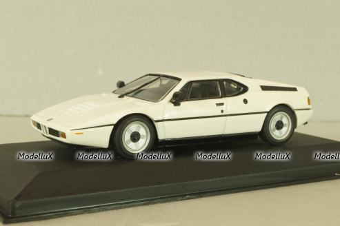 BMW M1 street 1978, white, 430025020, Minichamps 1:43