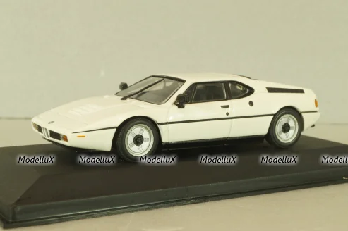 BMW M1 street 1978, white, 430025020, Minichamps 1:43