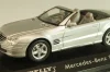Mercedes-Benz SL 500 Cabriolet 2001 (R230), silver, 43005SW, Welly 1:43