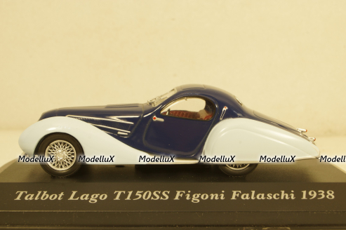 Talbot Lago T 150SS Falaschi 1938 Altaya 1:43 Уценка!