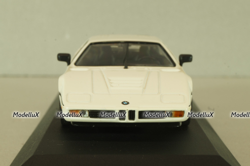 BMW M1 street 1978, white, 430025020, Minichamps 1:43