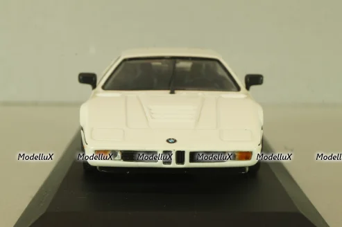 BMW M1 street 1978, white, 430025020, Minichamps 1:43