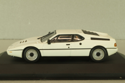 BMW M1 street 1978, white, 430025020, Minichamps 1:43