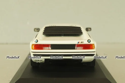 BMW M1 street 1978, white, 430025020, Minichamps 1:43